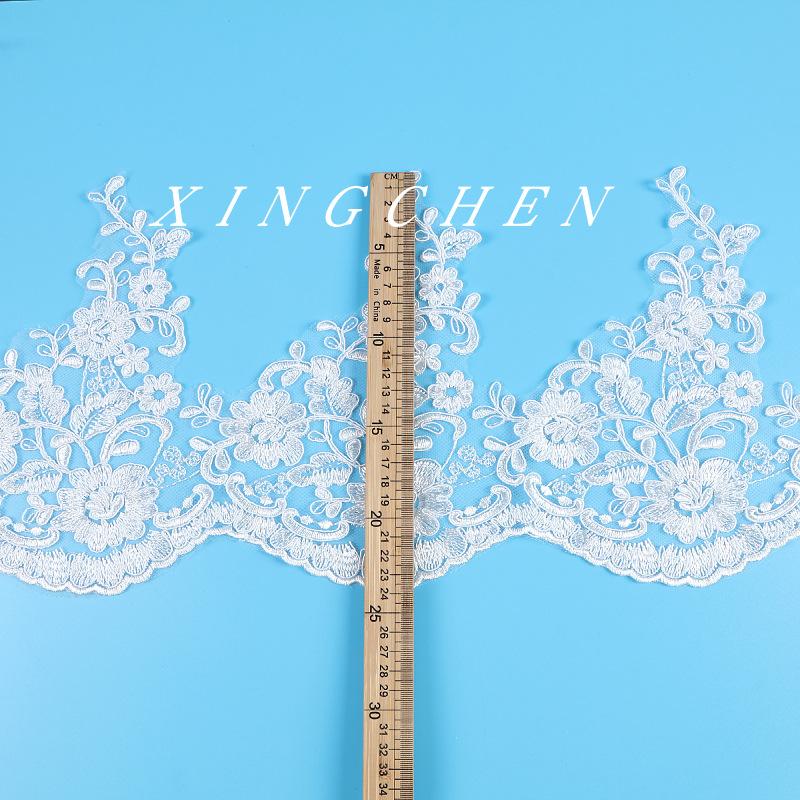 

Clothing Accessories Lace Lace Embroidery Lace Wedding Dress Headgear Ballet Suit Lace original white