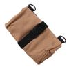 Roll Up Tool Bag with 6 Zippers Pockets Detachable Parts Organizer Pouch for Wrench Screwdriver Socket Pliers Khaki