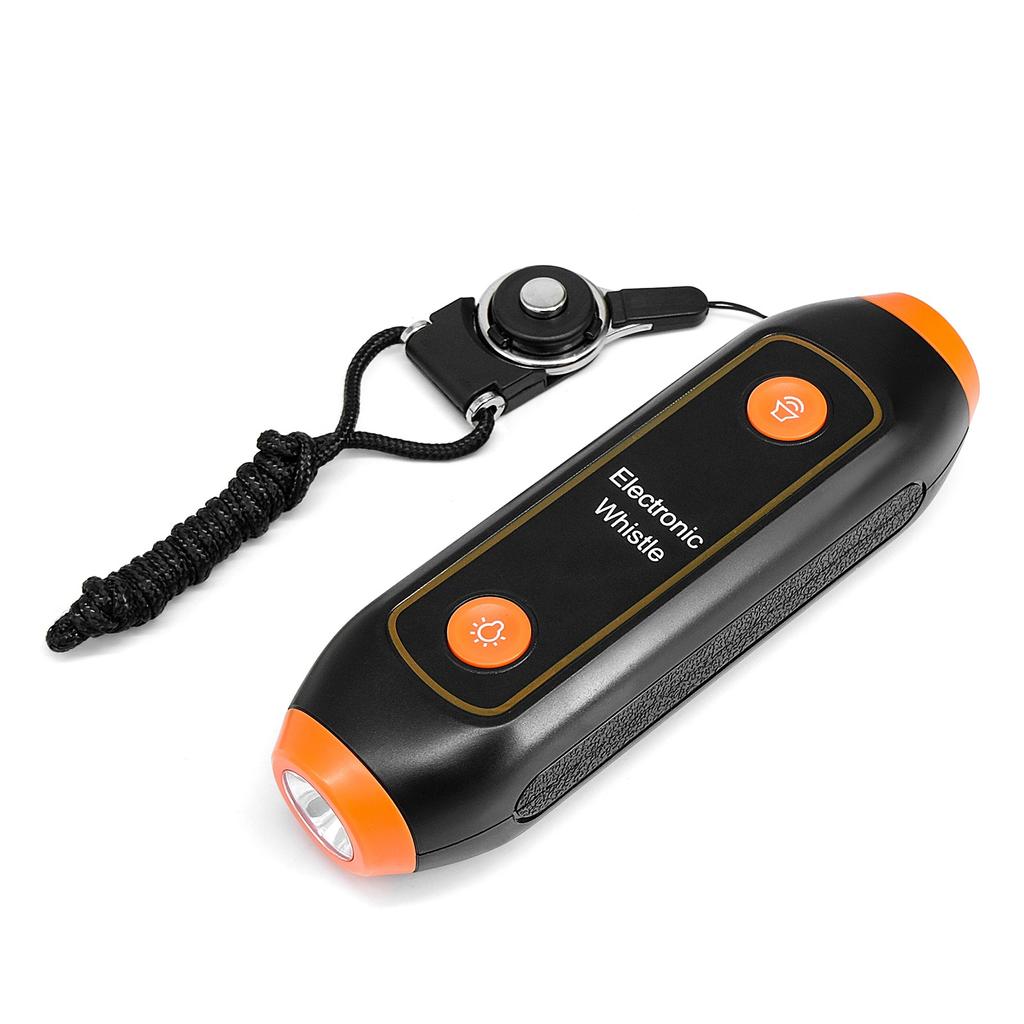 Electronic Whistles Electric Whistle With Lanyard Three Tone Distinct High Volume Outdoor Sport Whistle For Coaches, Referees, P.E. Teacher