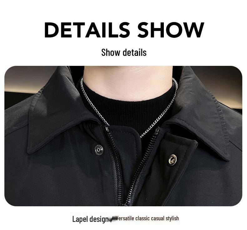 Men's Casual Winter Short Down Jacket - Warm, Trendy, and Versatile Outerwear