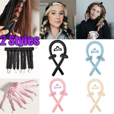 Hair Curler Octopus Curling Hair Band Sleep No Heat Sponge Iron Heatless Curls Beauty Accessories Products Bendy Flexi Rods Curl