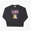 Ganni Women Pony Logo Sweatshirt 252 A1060018