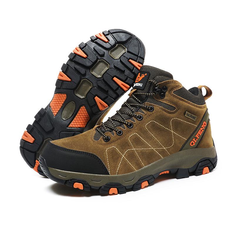 Hiking Shoes Women's High-top Hiking Shoes Men's High-top Men's Outdoor Travel Hiking Shoes Autumn and Winter