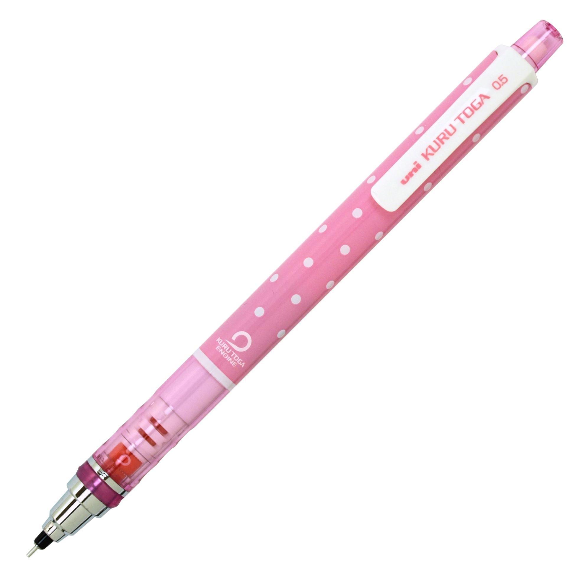 

Limited Mechanical Pencil 1P “Kurutoga” 0.5mm [Dot Pink] M5-450 D.13