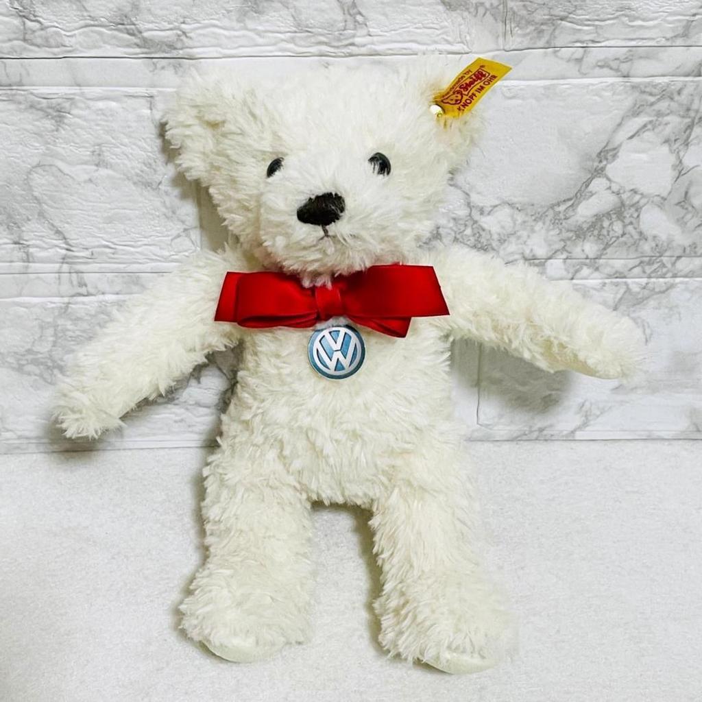 [USED] Steiff Teddy Bear Plush Toy Volkswagen Collaboration Teddy Bear