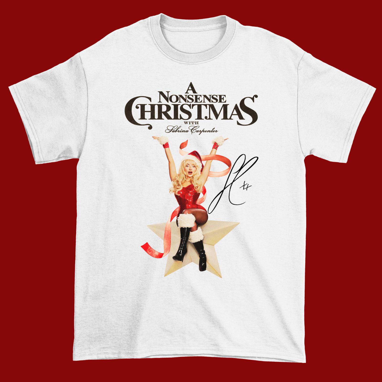 

26 Sabrina Carpenter Merry Christmas S to 5XL Gift For Fan T-shirt TMB4235 Unisex T-Shirt XXXL