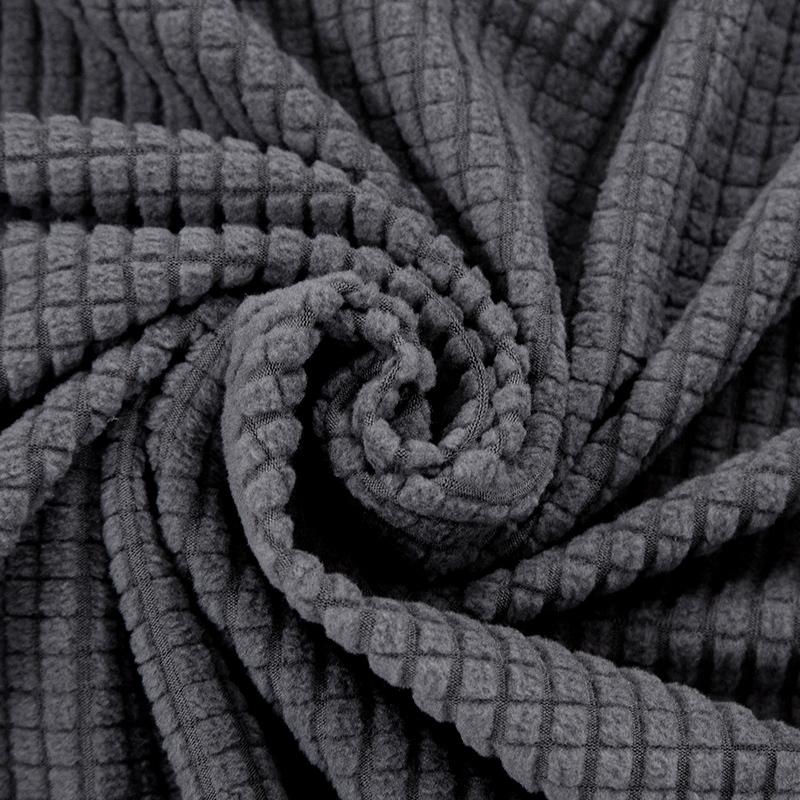 New Jacquard Fabric Sofa Cover Solid Color Couch Covers Elastic Washable Slipcover For L-Shaped Sofa Living Room 1/2/3/4/5 Seat