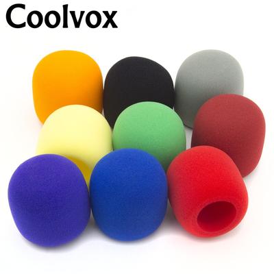 1pcs Wireless Wired Microphone Sponge Cover Soft Foam Microphone Recording Studio Equipment Foam Windscreen for Shure Microphone