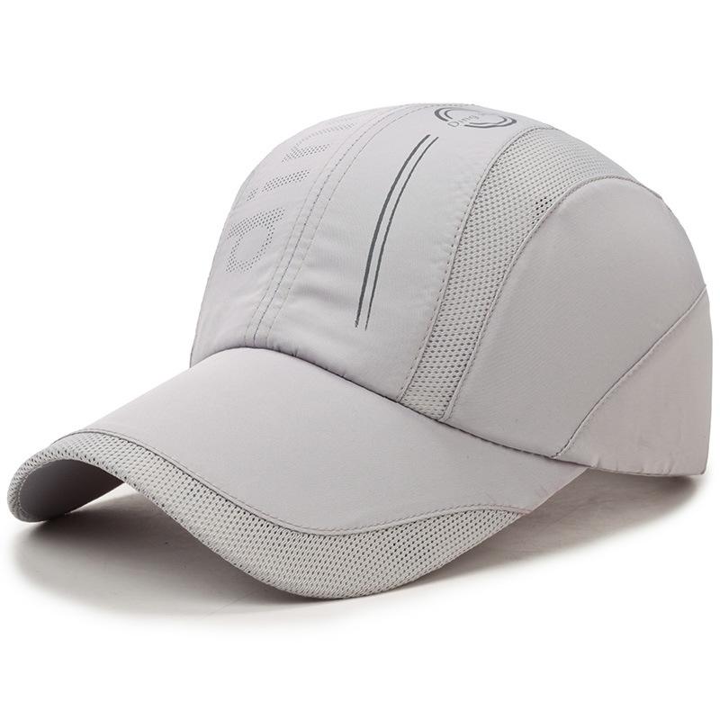Zhen yue qi men s hat outdoor sun protection baseball cap women s travel patchwork mesh quick-dry hat Adjustable