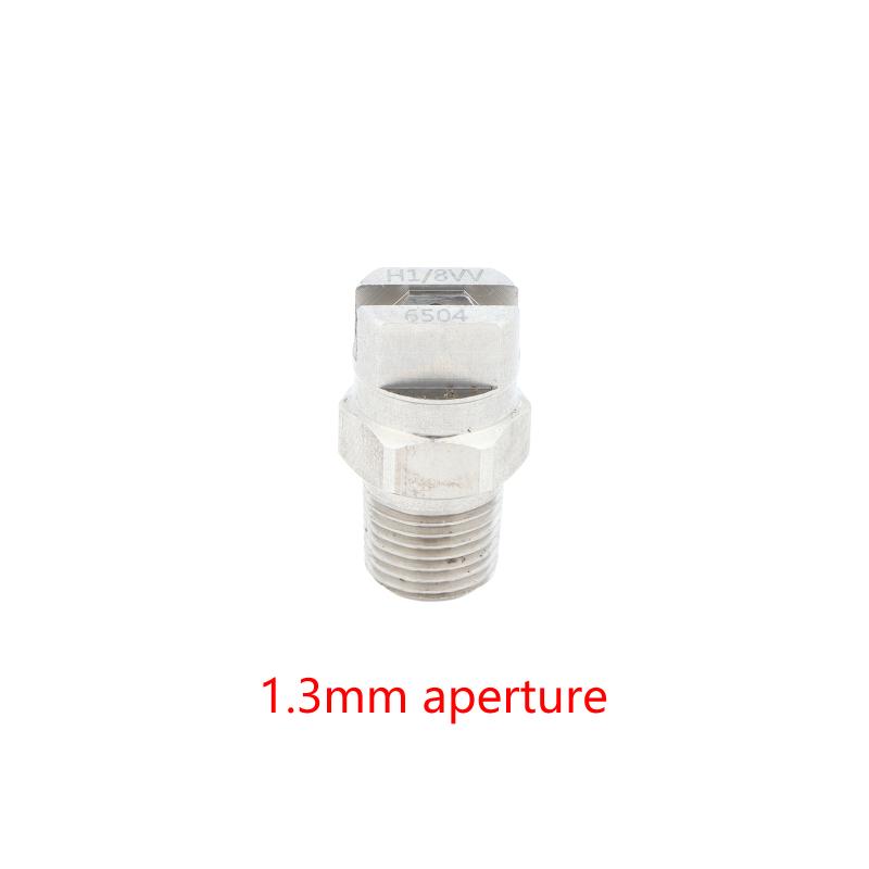 Easy to Install 1/8" 1/4" HVV/HU 304 Stainless Steel Flat Fan Spray Nozzle for Industrial Cleaning Projects
