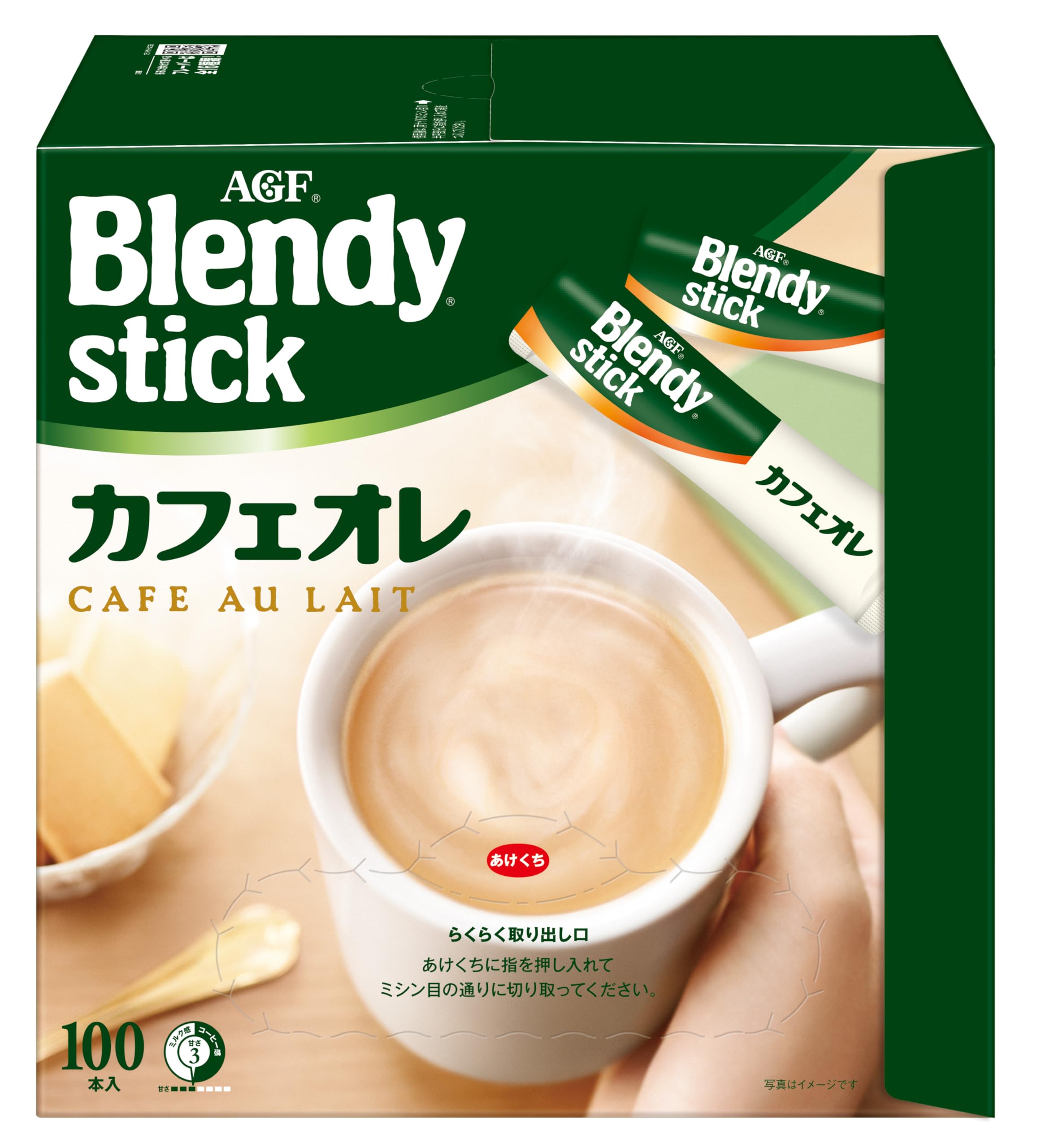 

AGF Blendy Stick Cafe au Lait 100 стиков [Кофе в стиках]