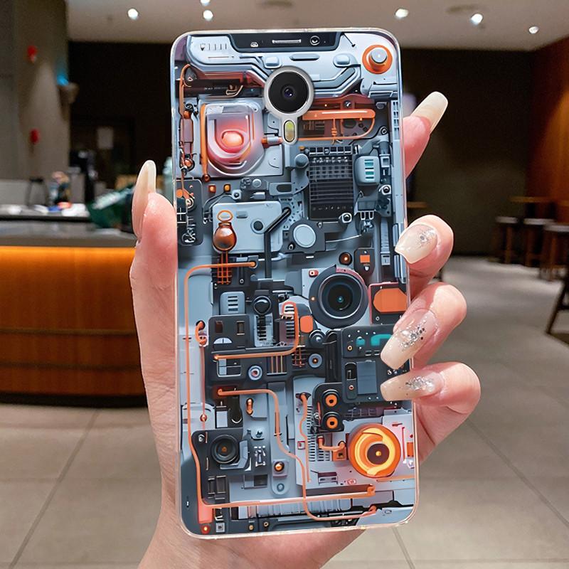 Soft TPU Case For Meizu M3 M3S M5 M5S Note Luxury Dragon Cute Cool Boys Girls Transparent Phone Case Protective Back Cover Shell
