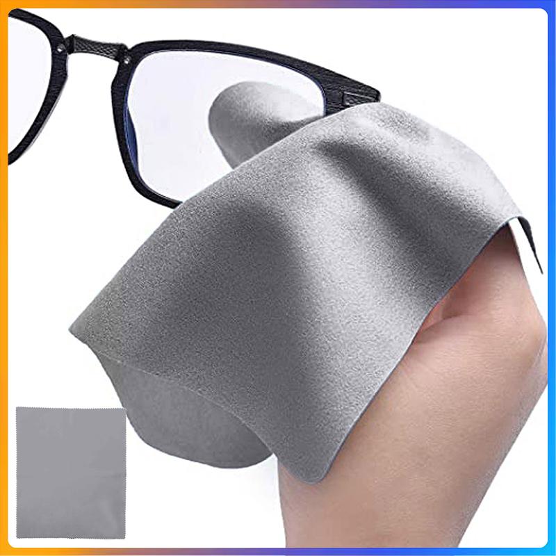 2PCS Microfiber Glasses Cleaning Cloth Microfiber Velvet Sublimation Blank Glasses Clean Lens Cloth For Phone Camera Lens Glasse