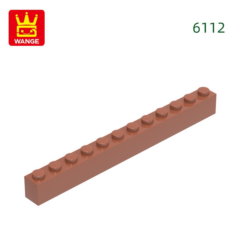 Non-Toxic 22 Pcs/Lot 6112 1X12 High 12 Hole Building Block Moc Color Accessories Compatible With Brick Diy Children'S Toy Assembly Gift