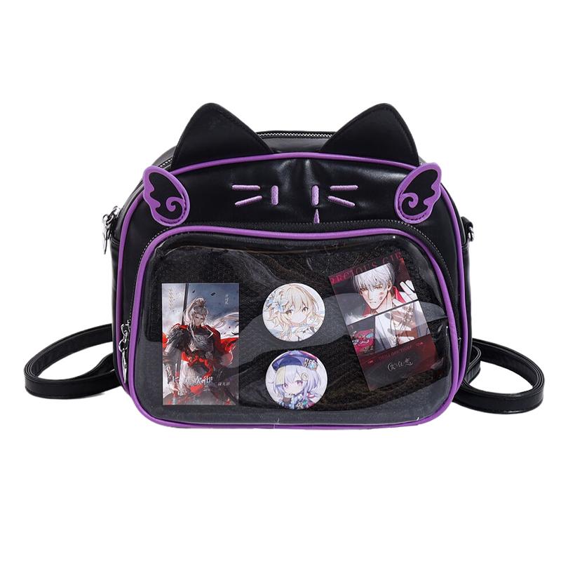 Japanese Kawaii Ita Bag for Women New Transparent Backpack Large Capacity School Bag for JK Students