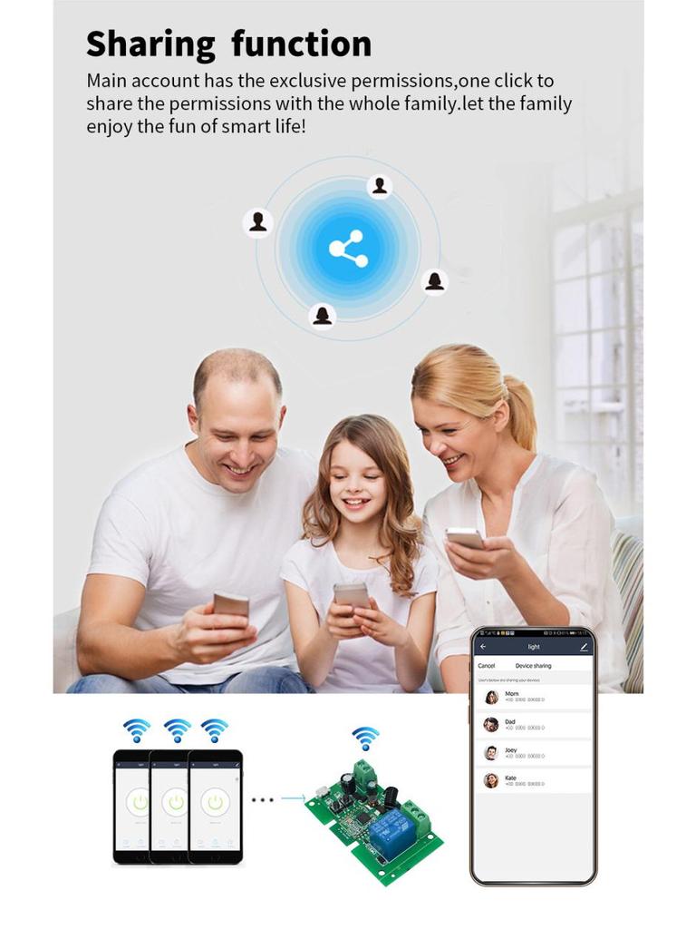 Tuya Smart WiFi Relais Schalter Modul mit eWeLink Fernbedienung & Timer Funktionen