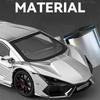 1/24 Lamborghini Revuelto Alloy Sports Car Model Diecast Metal Racing Electroplating Vehicles Car Model Sound Light with Spray Kids Toy Gift