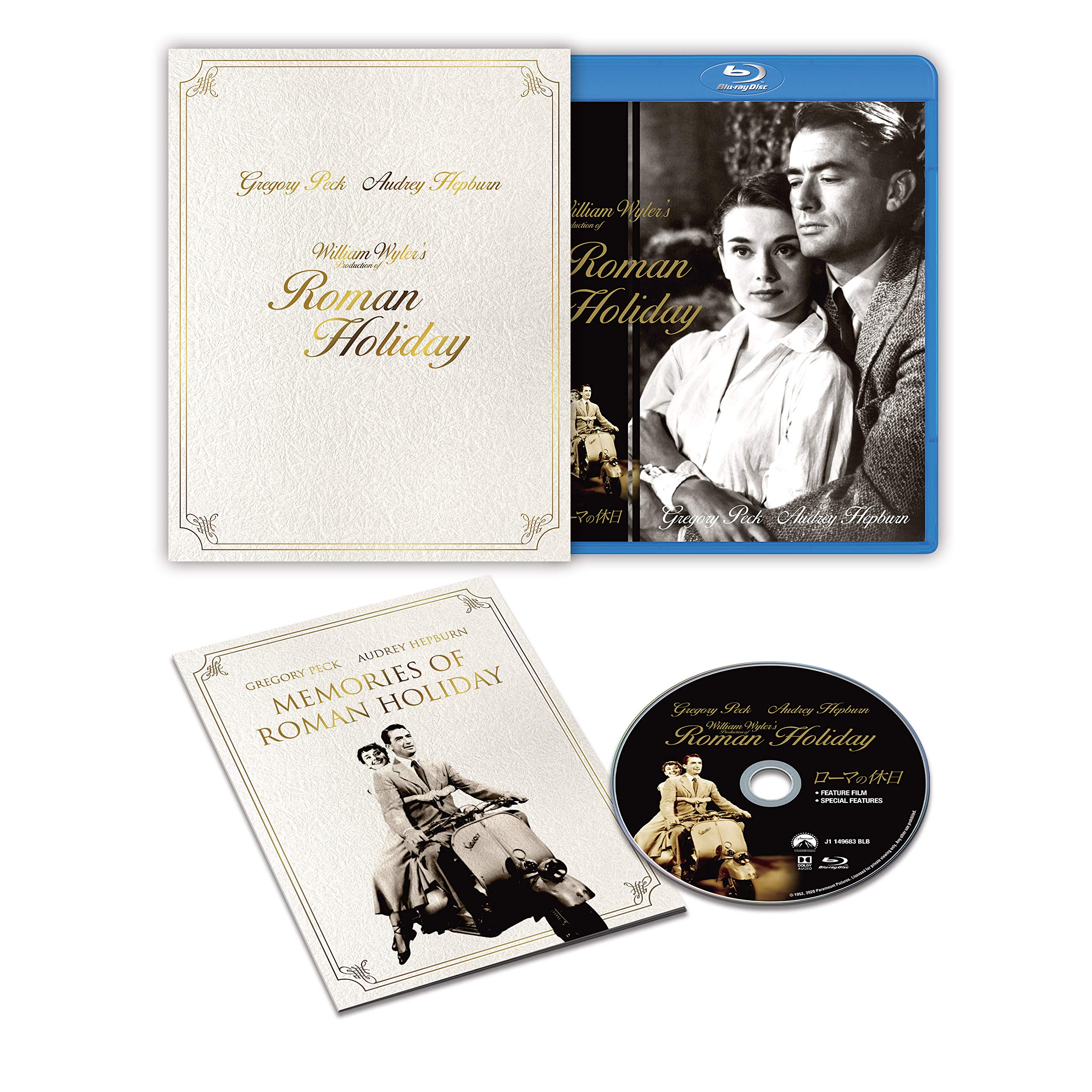 

Roman Holiday Digitally Remastered Edition Press Limited Blu-ray Collector s (First Edition) [Blu-ray]