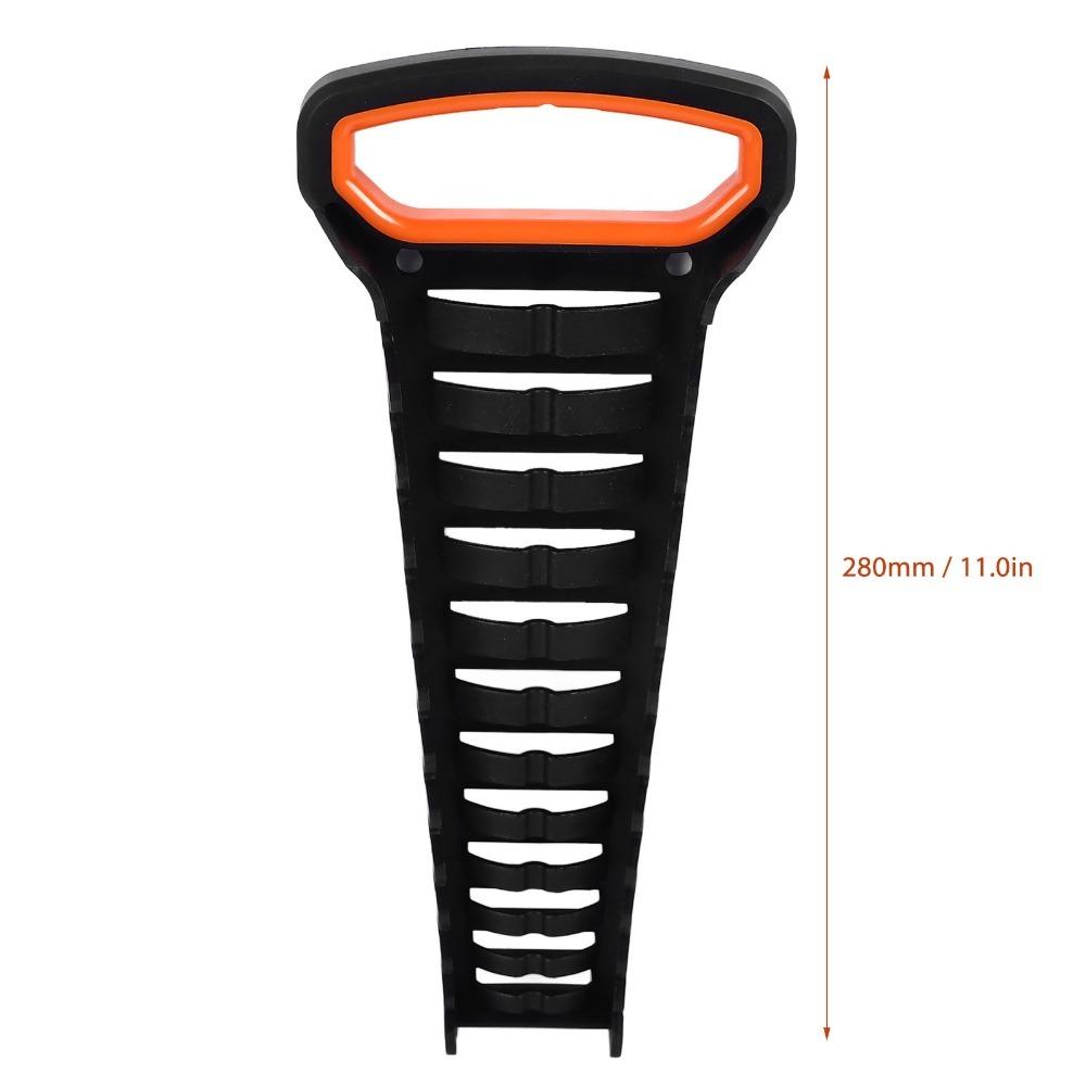 Ratcheting Design Wrench Rack Carrying Handle Tool Trays Wrench Holder Socket Organization
