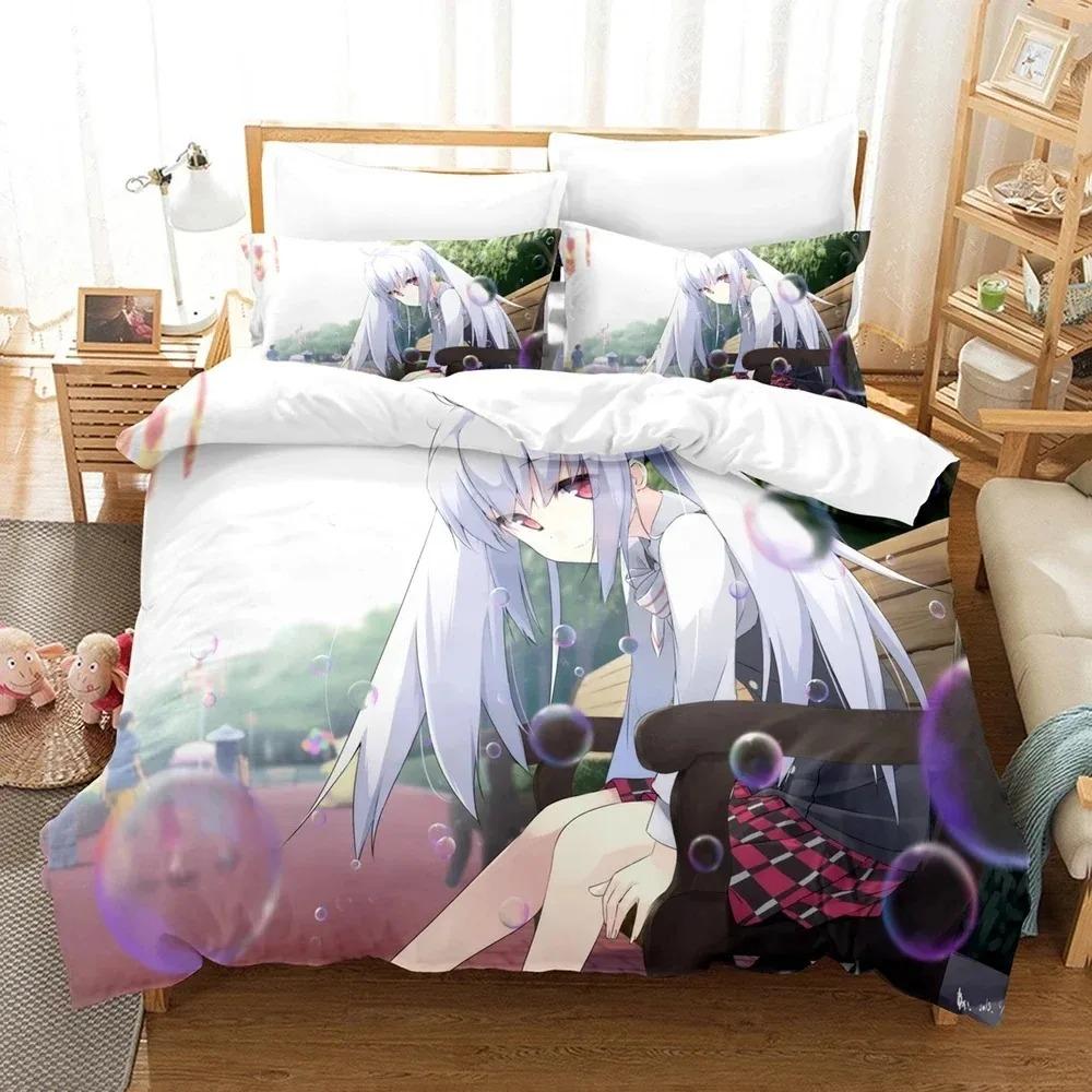 Anime Plastic Memories Isla Sängkläder Set Pojkar Flickor Enkel Dubbel Queen Size Påslakan Örngott Säng Barn Vuxna Hemtextil