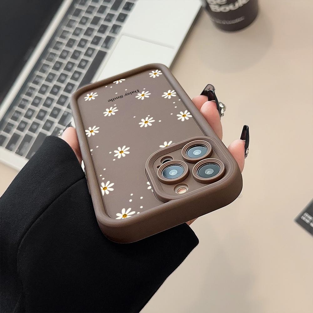 Daisy Smile Silicone Phone Case For Samsung Galaxy S26 A56 A55 A54 A53 A36 A35 A34 S25 S24 Ultra S23 S21 FE S22 Plus Soft Cover