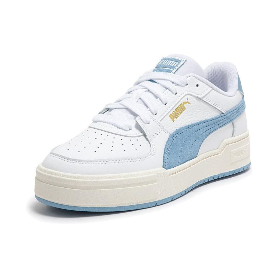 Puma Ca Pro Suede Fs Comfortable Low-Top Sneakers Unisex Sneakers White Blue 387327-09