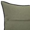 Cotton and Linen Cushion with Removable Cover "Linah" 45 X 45 Cm Atmosphera - Linah Kaki