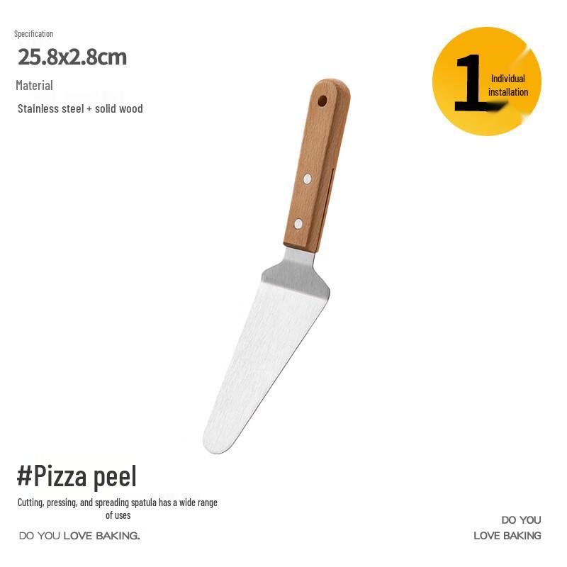 

3-Piece Stainless Steel Cooking Spatula Set