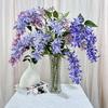 Wedding Silk Wisteria Decoration Flowers For Venue Ambiance And Shoots Photo