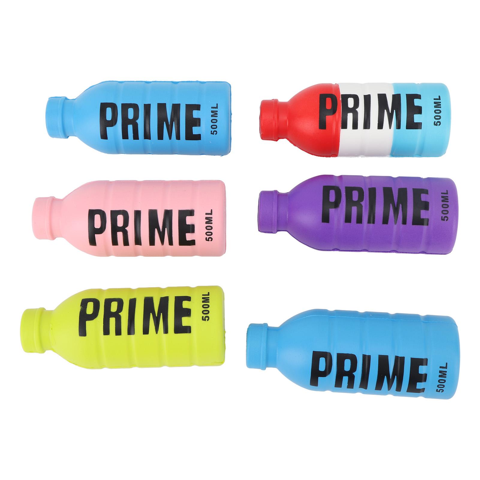 

6 шт. Игрушка-сквиши в виде бутылки с водой из пенополиуретана, разноцветная, для снятия стресса, игрушки в виде бутылок для напитков, отличная упругость