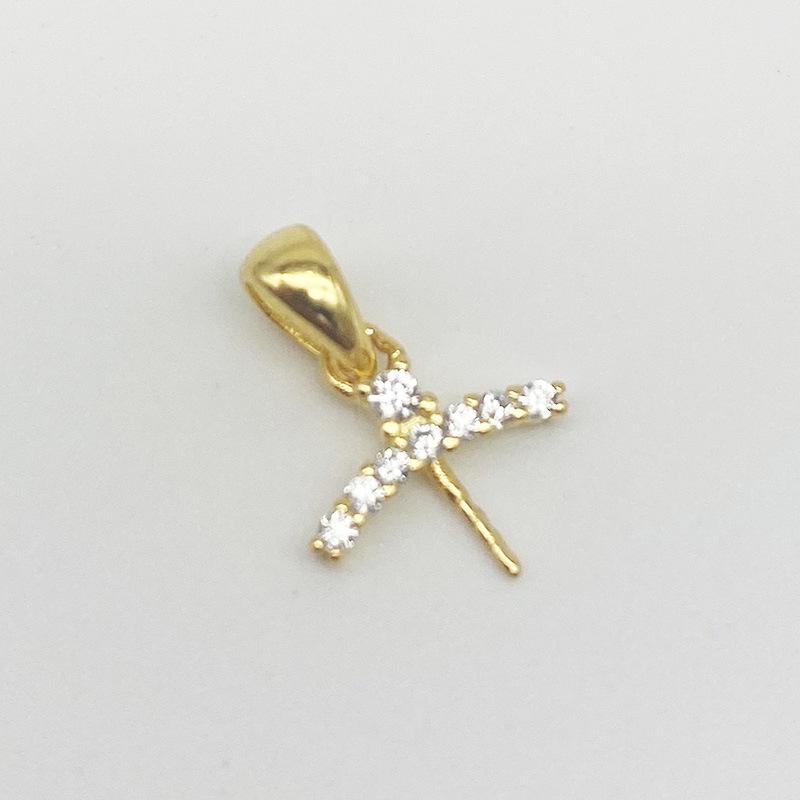 Yansheng S925 Sterling Silver Eyelash Pendant with Diamond Inlay - DIY Jewelry Charm and Pearl Holder