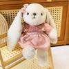 Fragrant Rabbit Cuter Plush Doll With Dress And Bow Decoration For Kids Play