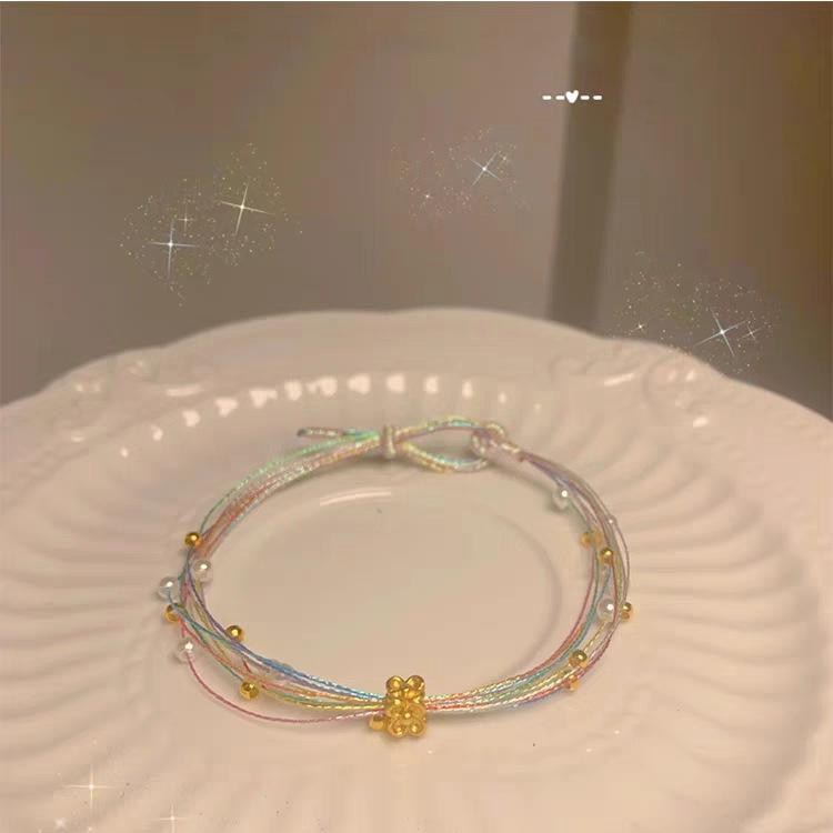Handmade Ethnic Colorful Rope Bracelet: Longevity Thread Red Rope, Thousand Strands, Dragon Boat Festival
