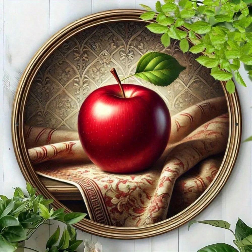 Handmade Metal Tin Plate Wall Art Home Decor 20x20cm