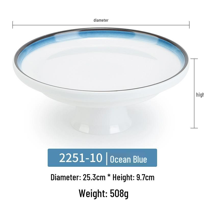 Creative Melamine Pedestal Bowl for Restaurants: Perfect for Hot Pot, Ice Cream, Shaved Ice, and Desserts