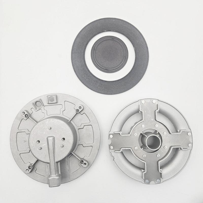 Multifunctional Burners Head and Base Cup Set for Home Stove High Heat Distribution Easy Installation Stable Base