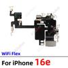 OEM NFC Bluetooth GPS Cellular Antenna WI-FI Signal Pressure Microphone Wifi Flex Cable For iPhone 16 Pro Max Plus 16e Parts