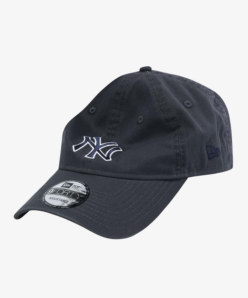 NEW ERA Mlb New York Yankees Basic Outline Unstructured Ball Cap Dark Graphite