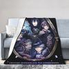 Twisted-Wonderland the Animation Anime Gift Blanket For Men Women Warm Cozy Fluffy  Throw Blankets for Couch Multiple Sizes