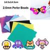High Quality Perler Hama Beads Three-dimensional DIY Make Puzzle Bean Board 52*52 Dot Handmade Crafts Decor Blocks Tool