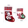 Socks Santa Sacks DIY Lovely Hanging Ornament Christmas Decorations Christmas Stocking Candy Bag