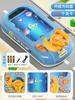 New Racing Adventure Children's Puzzle Board Game Simulation Driving Car Game Console Steering Wheel Toy