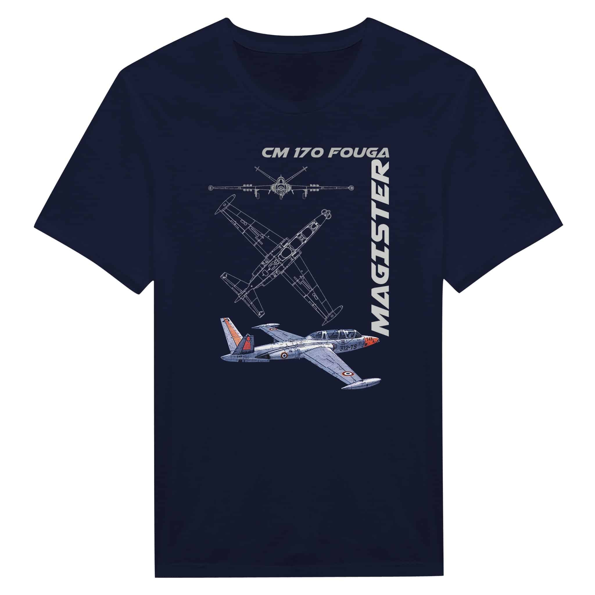 

French Fouga CM-170 Magister Trainer Aircraft T-Shirt 100% Cotton O-Neck Short Sleeve Summer Casual Mens T-shirt Size S-3XL 4XL