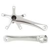 Aluminium Alloy Folding Bike Integrated Hollow Crank Left and Right Set Contains Middle Shaft Screw