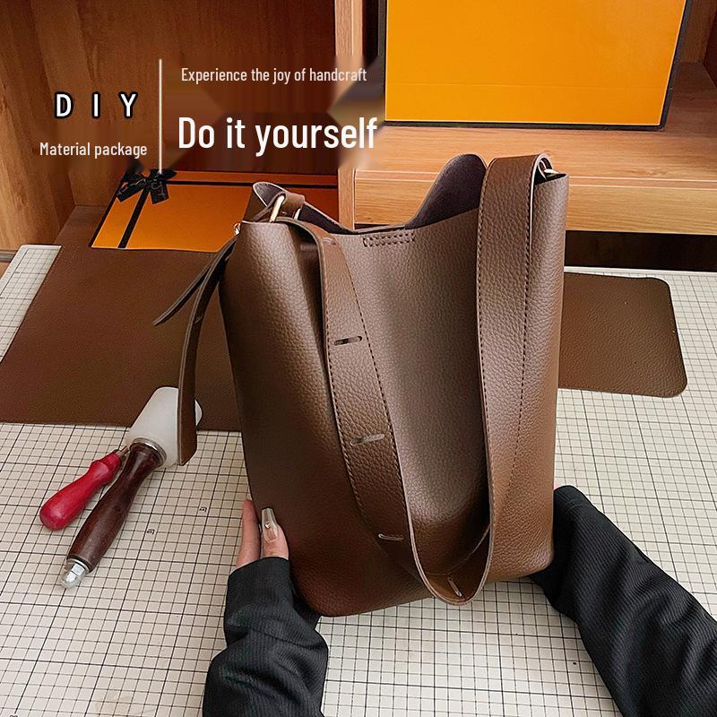 

Комплект для DIY сумки-ведра в ретро-стиле в корейском стиле для женщин