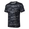 IELGY Quick-drying Camouflage Sports T-shirt Breathable Men Short Sleeve Loose Top Running