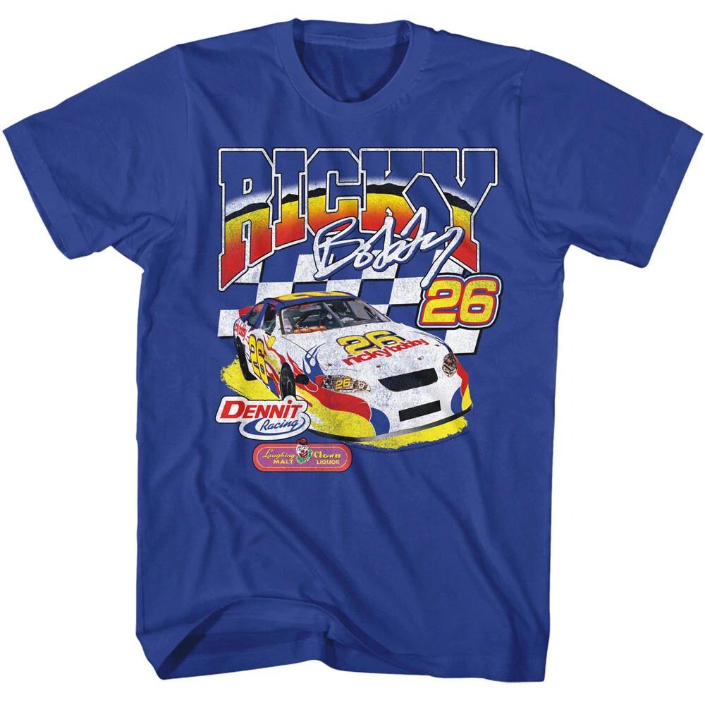 Talladega Nights Movie Laughing Clown Malt Liquor Dennit Racing Men s T Shirt 2XL