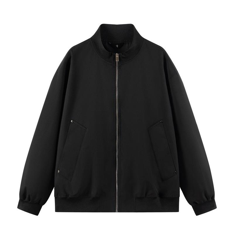 Jacket Men's Coat Stand Collar Versatile Casual Waterproof Windproof Outdoor Casual Men's Coat