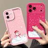 Christmas Snowman Soft TPU Phone Case For iPhone Air 16e 17 16 15 14 Pro Max 13 12 Pro 15 16 14 Plus Shockproof Silicone Cover