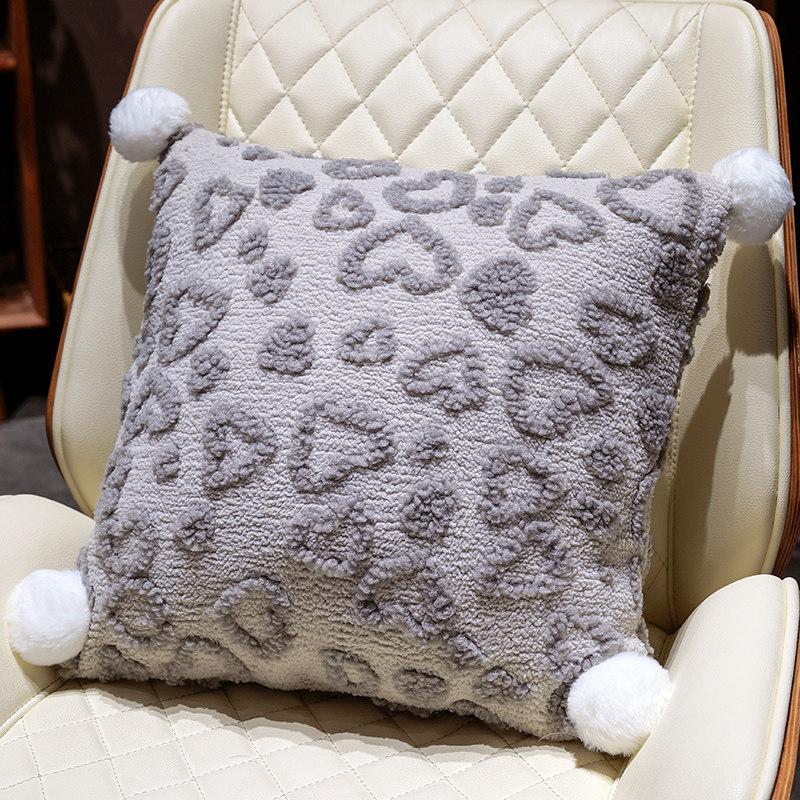 

40cm Love Heart Square Sofa Cushion Valentine s Day Stuffed Plush Throw Pillow Comfortable Hugging Pillow Living Room For Home